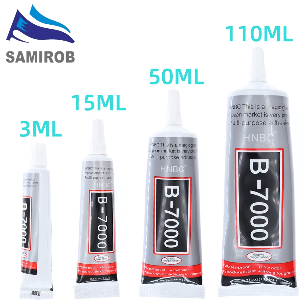 B7000 Universal Magic ยางกาวสําหรับ Mobil โทรศัพท์แท็บเล็ตพีซี LCD หน้าจอสัมผัสซ่อม 3ML/15ML/50ML/110ML