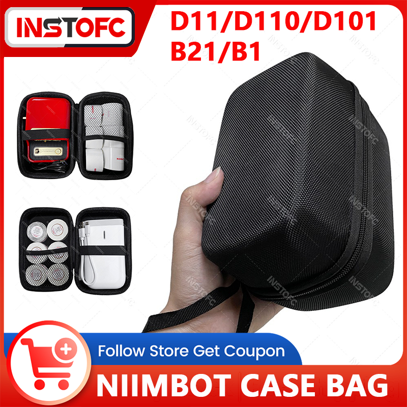 NIIMBOT กระเป๋าเก็บของสําหรับ D11/D110/D101/D11H/D110M/B1/B21