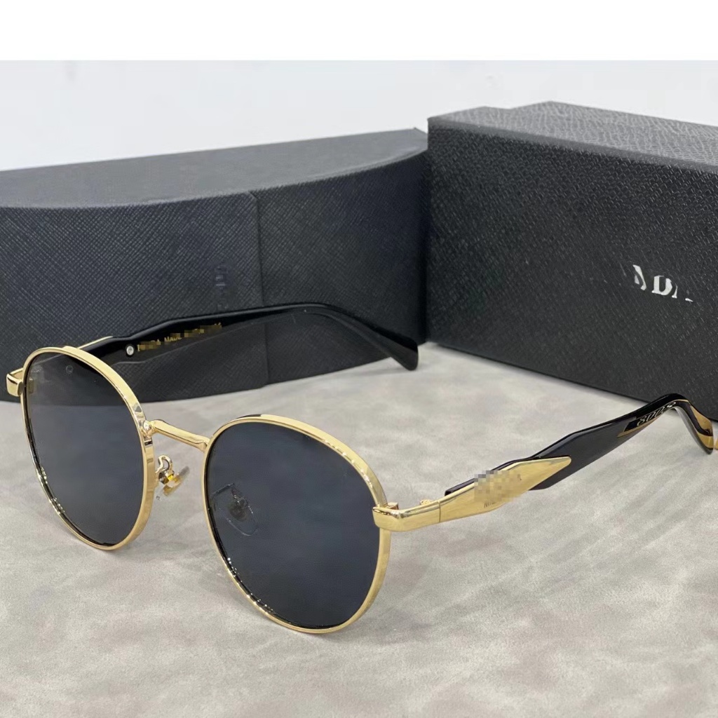 แว่นกันแดดผู้หญิงโลหะทรงกลมและแว่นกันแดดผู้ชาย