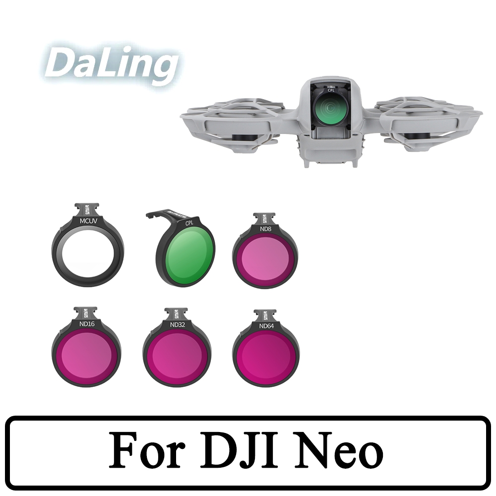 ตัวกรองกล้องเที่ยวบินสําหรับตัวกรอง DJI Neo HD อุปกรณ์เสริมเลนส์ ND/CPL ตัวกรอง DJI Neo