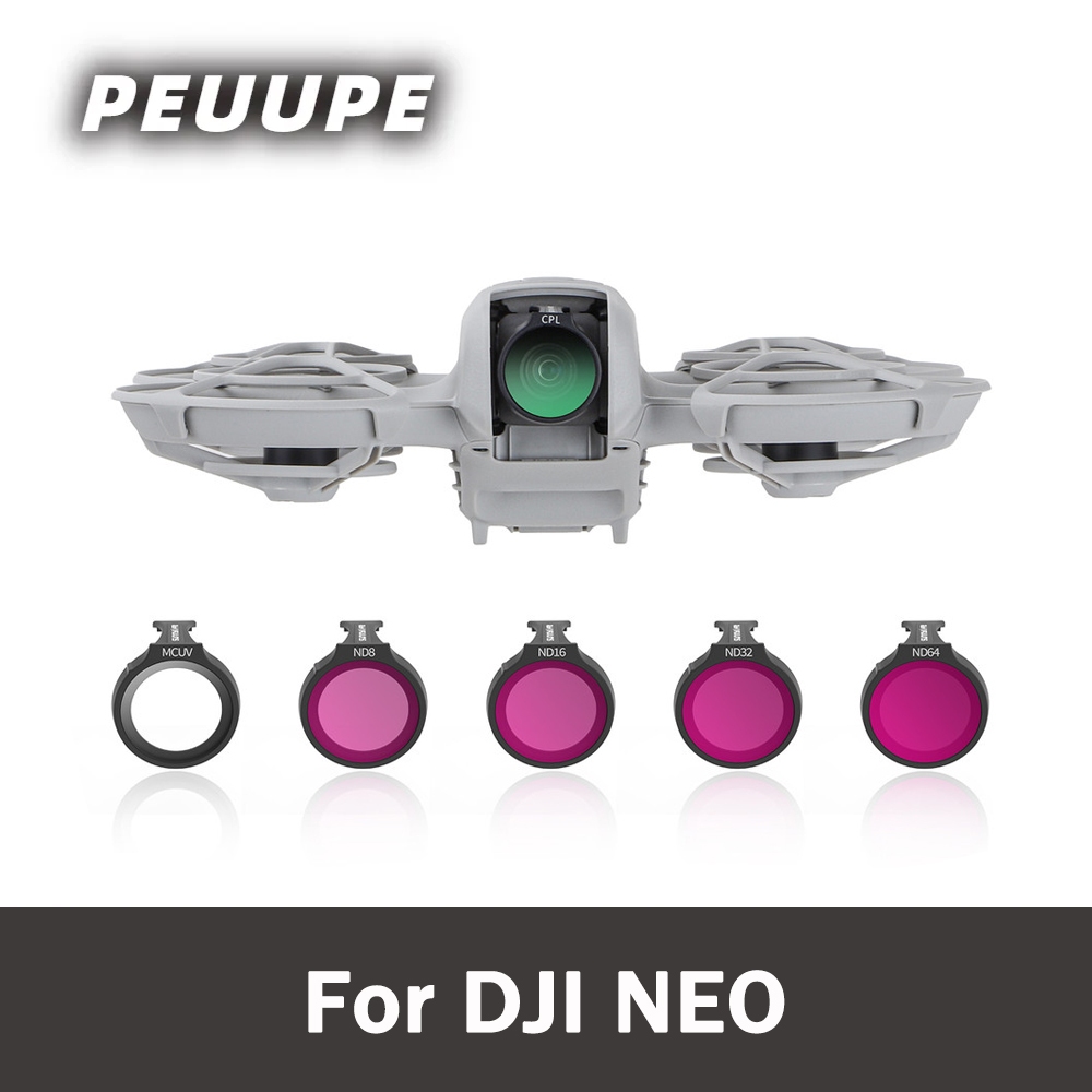 สําหรับ DJI Neo ตัวกรองกล้อง HD ความโปร่งใสสูงหลายชั้นเคลือบ ND/CPL อุปกรณ์เสริมเลนส์ DJI Neo ตัวกรองเลนส์กิมบอล