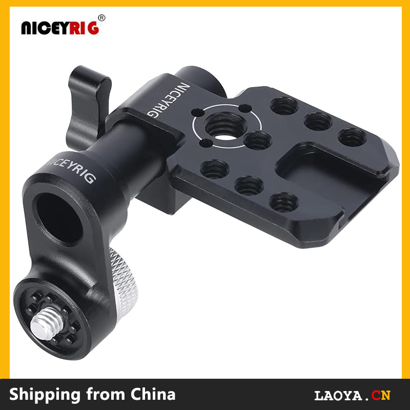 NICEYRIG Sony FX6 FS5 15mm Rod Extension Kit with Cold Shoe Plate Applicable พร้อมแผ่นรองเท้าเย็นที่