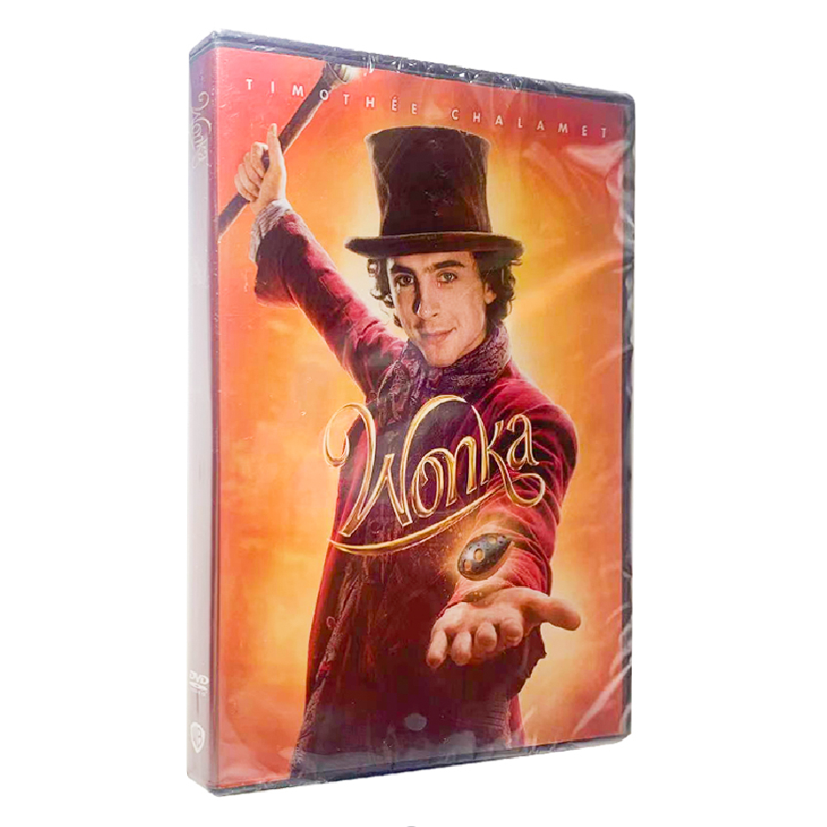 พร้อมส่ง DVD ภาพยนตร์ต้นฉบับ Wonka Wonka 1DVD ซับการออกเสียงภาษาอังกฤษ