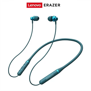 Lenovo หูฟัง Erazer XE05 Max หูฟังแม่เหล็กหูฟังกีฬาแบบคล้องคอบลูทูธ 5.4 IPX5 กันน้ําพร้อมไมโครโฟนเอียร์บัด