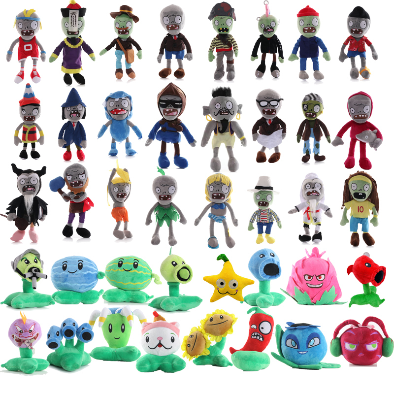 86Style Plants vs. Zombies Plush Toy for Children's stuffed CUTE Dolls