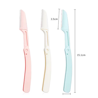 เครื่องโกนขนคิ้วแบบพกพามีดโกน / เครื่องโกนหนวด Trimmer เครื่องหนวดกำจัดขน / หนวดแบบพับได้ Shaper Shaping สำหรับผู้หญิงทั้งร่างกายมือความงาม