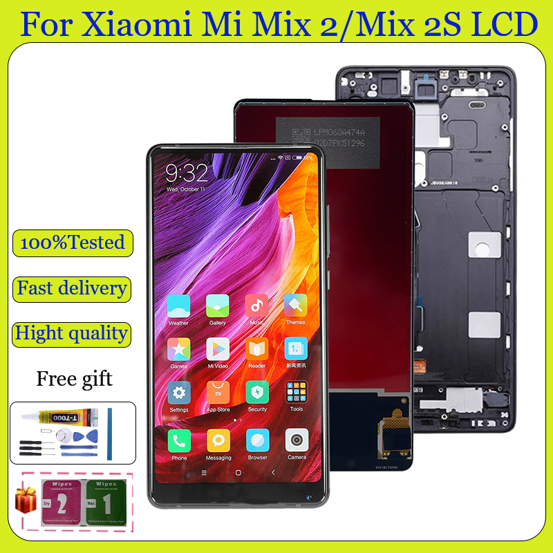 ต้นฉบับสําหรับ Xiaomi mi mix 2 / 2S mi mix 3 จอแสดงผล LCD หน้าจอสัมผัสเปลี่ยน