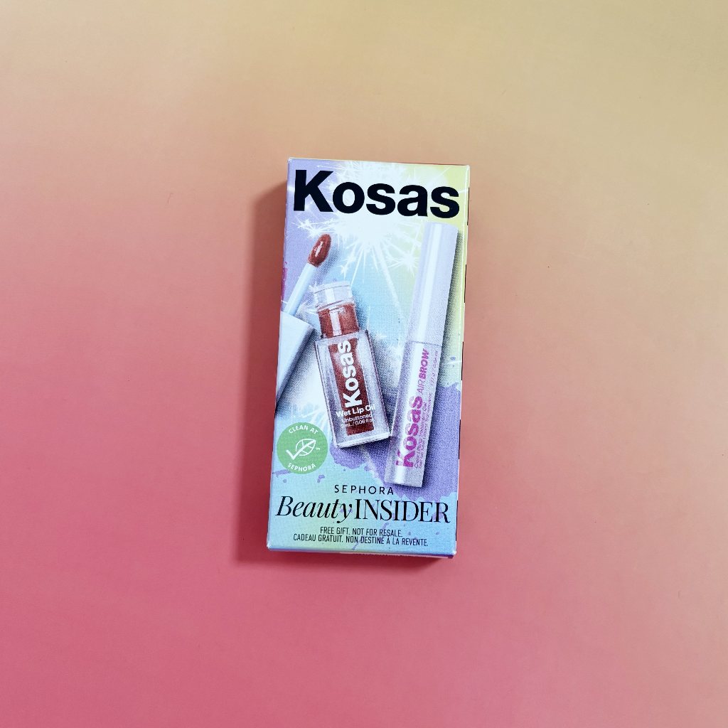 [Bill Sephora] kosas mini 2 ลิปบาล์มและแปรงเขียนคิ้ว Set Piece