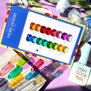 【พร้อมส่ง】สีเจลไซรัป  8 สี  (very good)สีลูกกวาด  ฟรีชุดชาร์…