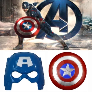 หน้ากากฮาโลวีน Spider-Man Hulk Batman Captain United States อุปกรณ์ประกอบฉากเครื่องแต่งกาย