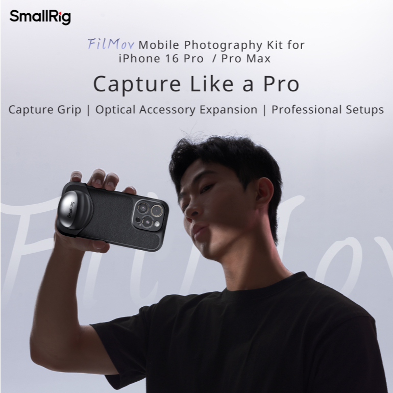 Smallrig FilMov Photography Kit สําหรับ i-Phone 16 Pro/Pro Max# 4987 #4988 #4992 #4993