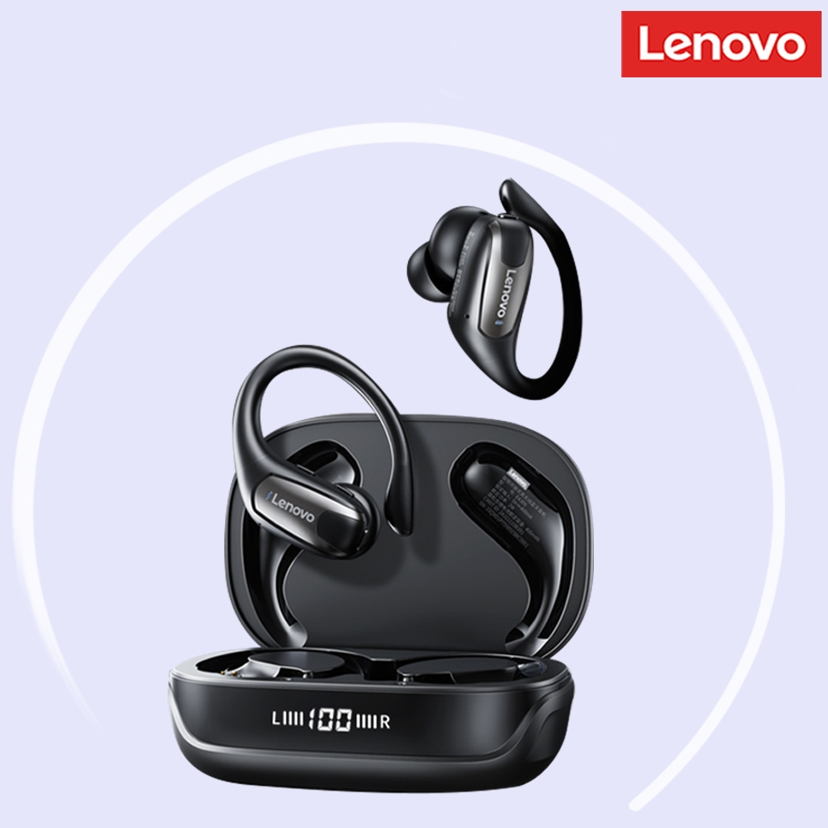 Lenovo EA305 หูฟังบลูทูธไฮไฟสเตอริโอเสียง IPX4 กีฬาเพลงกันน้ํา Dual Mode พร้อมไมโครโฟนบลูทูธ 5.4