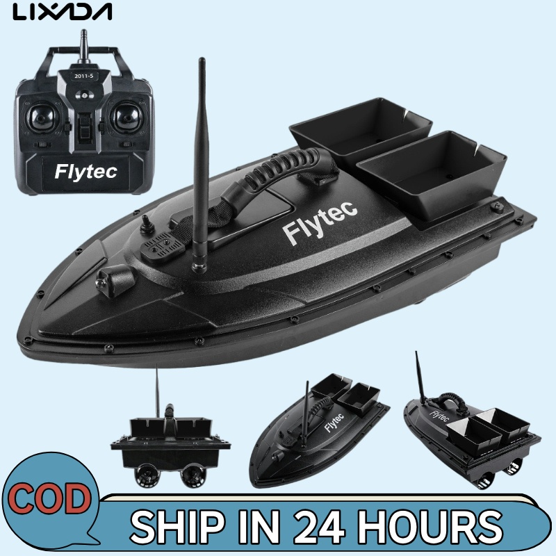 [Lixada Th Mall] Flytec เรือเหยื่อตกปลา 500 ม. พร้อมไฟ LED 1.5 กก.