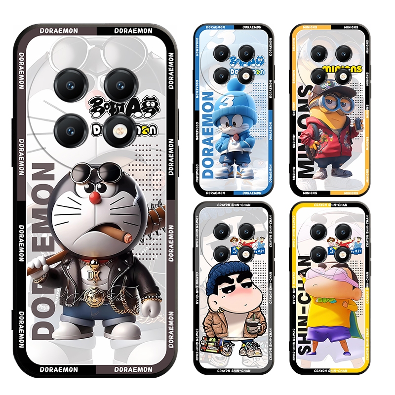 เคสสําหรับ realme 13 12 12x 11 11x pro plus 4G 5G Doraemon Case Soft Cover