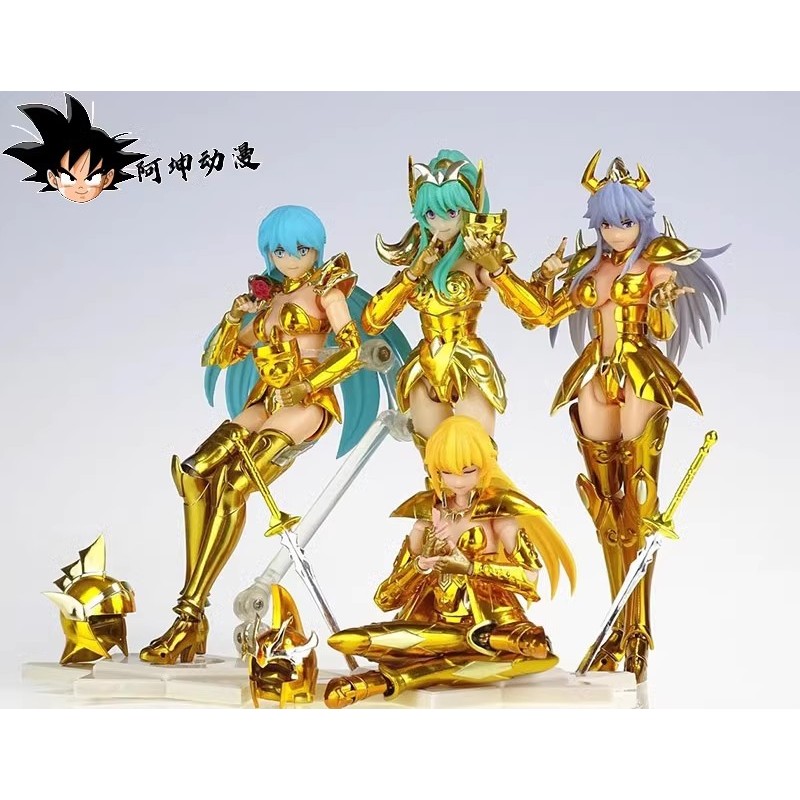 Great Saint GT ราศีพิจิกหญิง/Virgo/Aries/Pisces/Gemini ศักดิ์สิทธิ์สัญญาหญิง Gold Saint