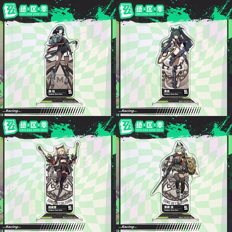 Zenless Zone Zero stand Jane Caesar Hoshimi การ์ดยืนอะคริลิค
