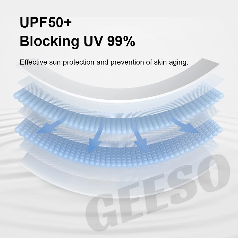 GEESO UPF50+ ร่มพกพาขนาดเล็ก กันแดด UV กันฝน Mini Pocket Umbrella 225g thumbnail 5