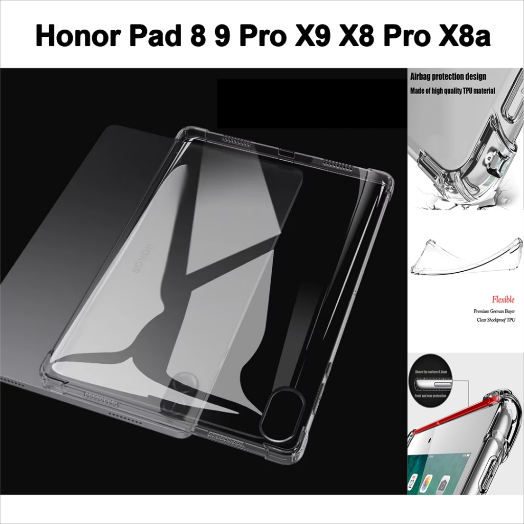 แท็บเล็ตสําหรับ Honor Pad X8a X8 X9 8 9 Pro 10.1 "11.0 12.1" 12.0 "HEY-W09 HEY2-W09 AGM3-W09HN ELN-W