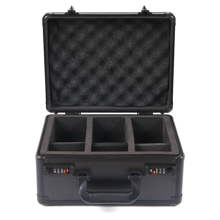 สําหรับ PSA สําหรับ BGS สําหรับ TCG สําหรับ MTG Graded การ์ดกรณีสามคอลัมน์การ์ดจัดระเบียบกล่องล็อคแล