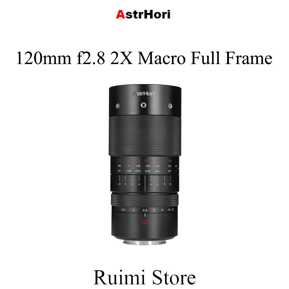 AstrHori 120 มม. f2.8 2X Macro เลนส์มาโครฟูลเฟรม 120mm f2.8