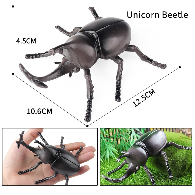 แมลงแมงป่องบินตัวต่อ monarch ผีเสื้อแมลงปอ stag ด้วงแมลงจําลองรุ่นเด็กวิทยาศาสตร์การศึกษาของเล่นความรู้ความเข้าใจสัตว์เครื่องประดับ - รูปที่ 4