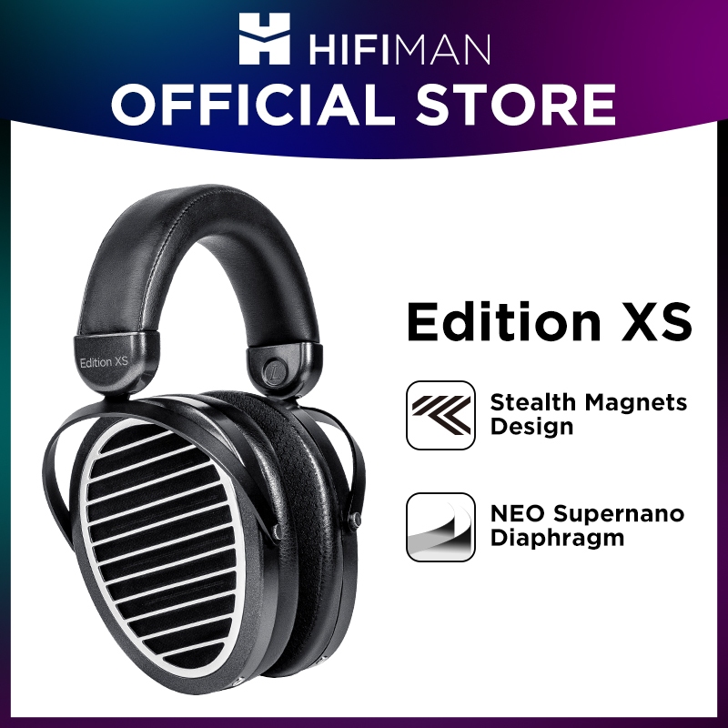 Hifiman Edition XS หูฟังไฮไฟ แบบแม่เหล็ก เปิดหลัง เต็มขนาด พร้อมแม่เหล็กซ่อน แถบคาดศีรษะ ปรับได้ สาย