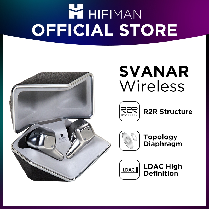 Hifiman SPIRR ไร้สายตัดเสียงรบกวนบลูทูธหูฟังชนิดใส่ในหู Hi-Fi พร้อม Hymalaya DAC, Topology ไดอะแฟรมไดร์เวอร์, IPX5 น้ํา/เหงื่อทน