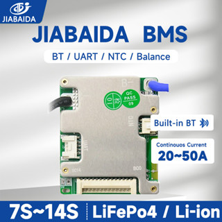 Jiabaida BMS 8S 24V LiFePo4 แบตเตอรี่ Li-ion 7S 10S 13S 14S …