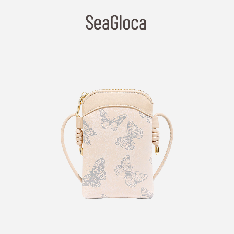 Seagloca Butterfly Phone Bag Multi-functional Stylish Lightweight Crossbody Bag สําหรับผู้หญิง No 1959
