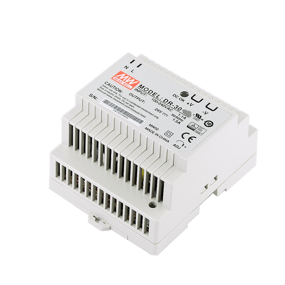MEAN WELL DR Series Switching Power Supply DC-DC 15W 30W 60W 75W 5V 12V 24V 48V Power Supply Driver 