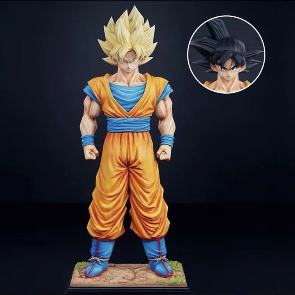 Dragon Ball Infinite Z Warrior Goku Tranx Klin Sun Wufan Short Flute Tianjin Handmade Desktop Ornament