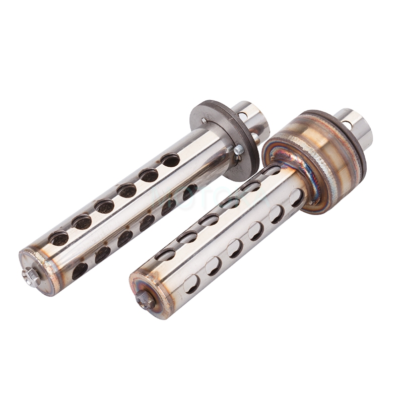 Universal Inlet 51 มม.48 มม.ปรับรถจักรยานยนต์ไอเสีย DB Killer Muffler ท่อ Catalyst Silencer Noise So