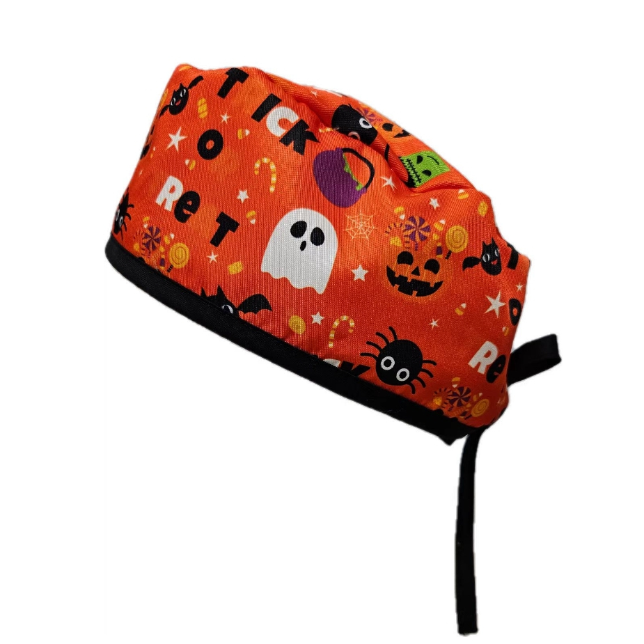 หมวกผ่าตัด หมวกโดมหมอ หมวกห้องผ่าตัดทันตกรรม หมวกผูกเชือกสีทึบทางการแพทย์ หมวกเป่าโถว - รูปที่ 6