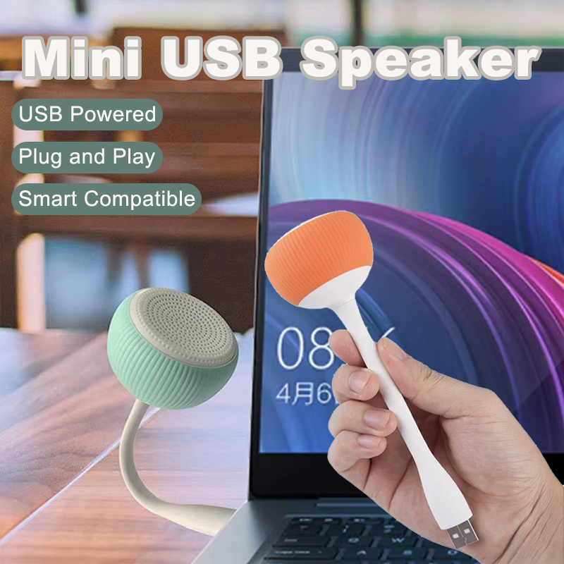 ลําโพงคอมพิวเตอร์ USB ซับวูฟเฟอร์ไฮไฟ USB Power Powered Mini Audio ลําโพงเครื่องขยายเสียงเพลงลําโพงสําหรับคอมพิวเตอร์แล็ปท็อป
