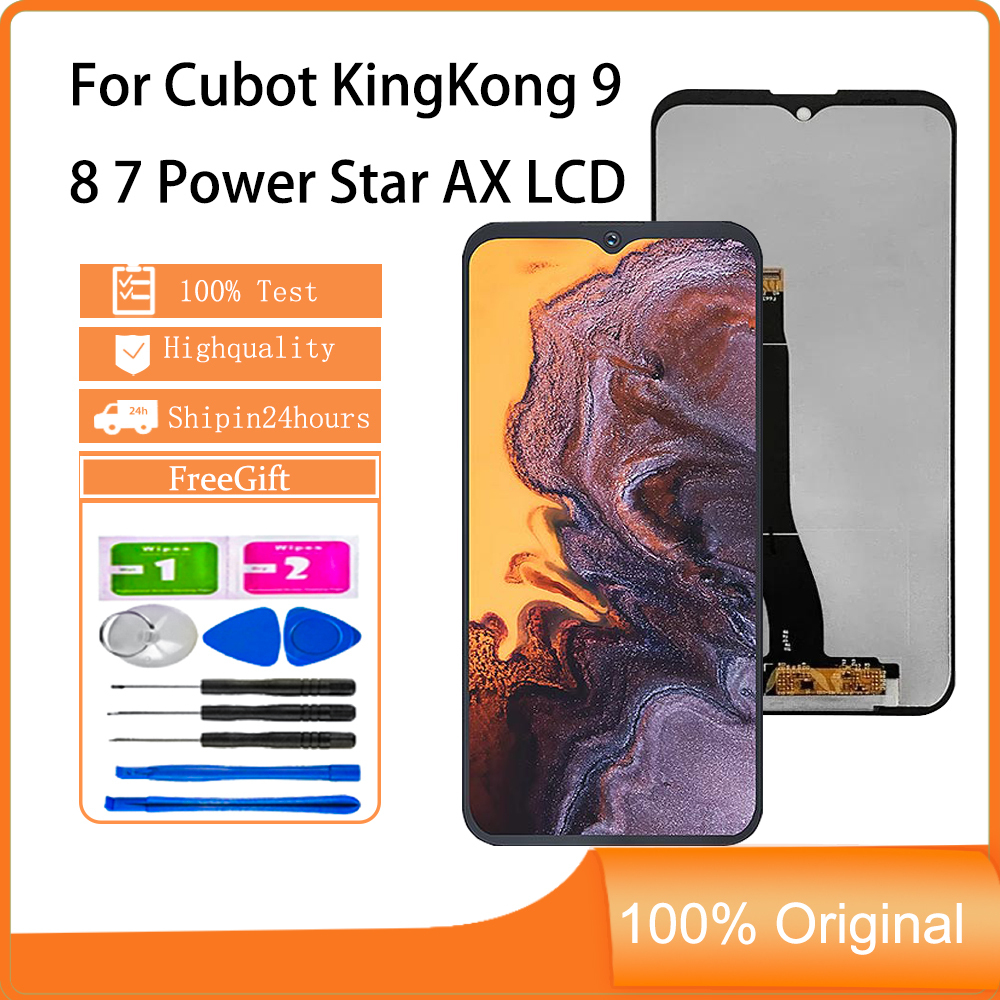 สําหรับ Cubot KingKong 9 8 7 Power Star AX X 5 Pro จอแสดงผล LCD หน้าจอสัมผัสเปลี่ยน