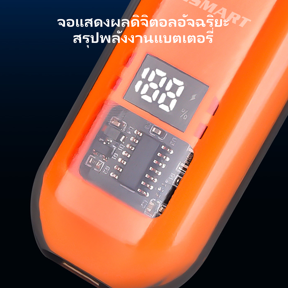 INSMART เครื่องเล็มขนจมูกไฟฟ้า การออกแบบแบบพกพา เครื่องเล็มขนจมูกขนาดเล็กแบบไม่เจ็บปวดกันน้ํา - 1