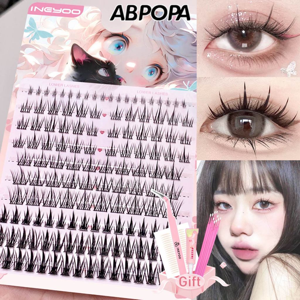 Ineyoo ขนตาปลอมสิบแถวพบทุกวันใช้ 134 ชิ้น