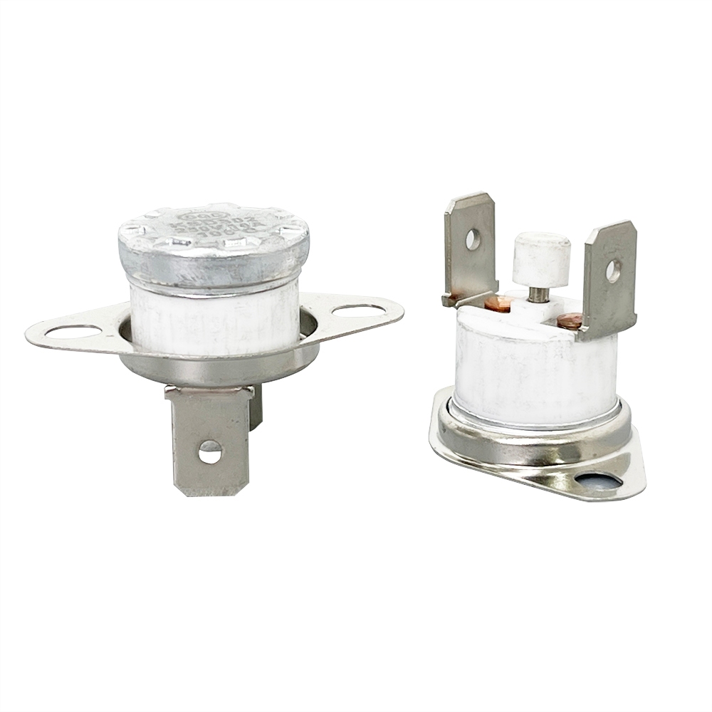 Ksd301 KSD302 16A 250V ปกติปิด NC คู่มือรีเซ็ตเซรามิค Thermostat 45C 105C 125C 150C