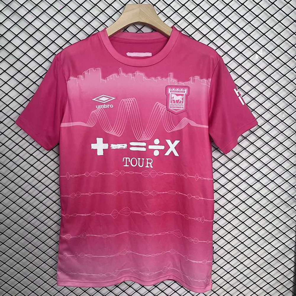 2024-25 Season Ipswich Town Football Club Second Away Short Sleeve Jersey Sports Shirt