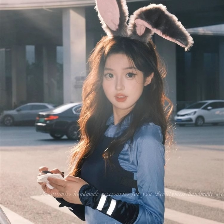 เซ็กซี่กระต่ายสาวตุ๊กตาฟ็อกซ์หูคาดศีรษะอุปกรณ์ผมคริสต์มาส คอสเพลย์น่ารักบริสุทธิ์ปรารถนาลมสัตว์หู หูฟังหญิง - รูปที่ 5