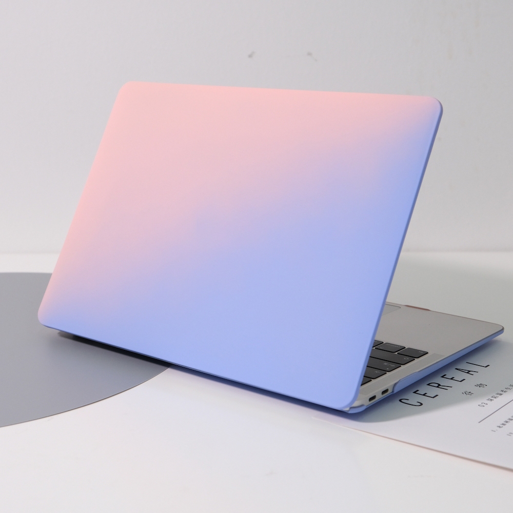 โลโก้ตัดgradientสําหรับmacbook Air 13 15 Pro 13 14 16 นิ้วM3 M4 A3240 A3112 A3401 A3185 A3113 A3114 A2918 A2991 A2918 A3241 A2338 A2337 A2268 คีย์บอร์ด