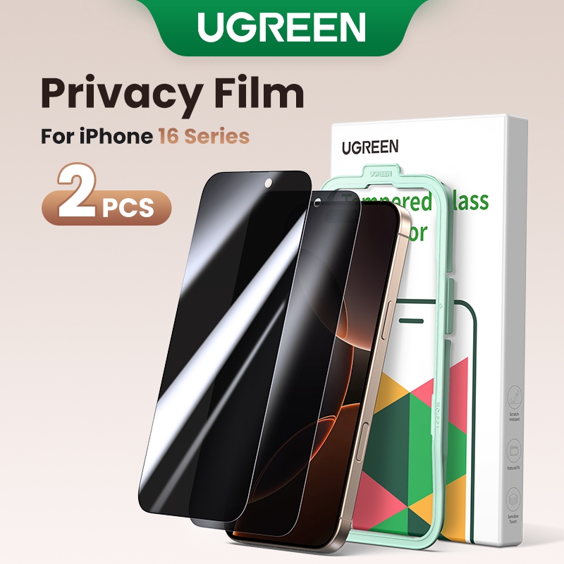 Ugreen สําหรับ iPhone 16 Pro Max 16 Series Glass Screen Protector สําหรับ iPhone 16 Pro กระจกนิรภัย 