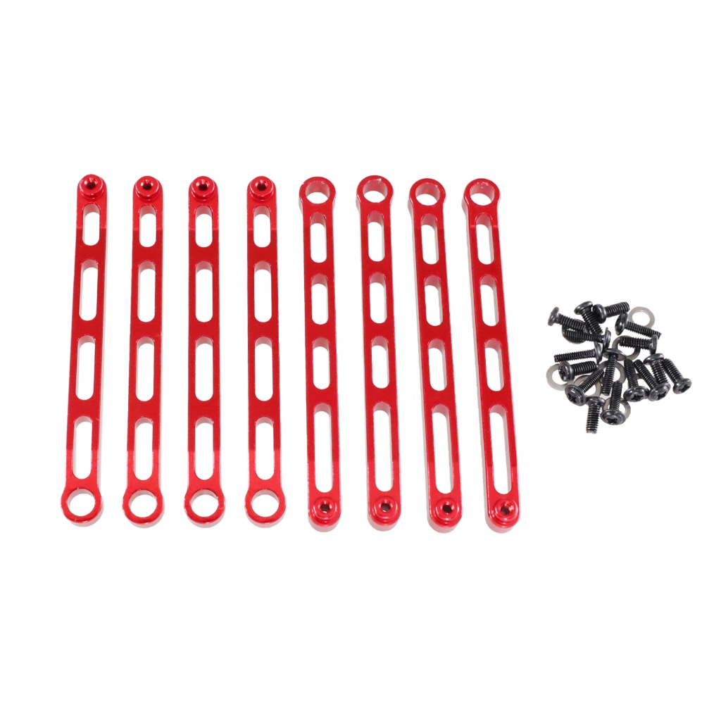 สําหรับ MN 1/12 MN168 LC79 MN78 RC รถแชสซีโลหะ Fixing Rod อัพเกรดกรอบ Fixing Linkage 8 ชิ้น