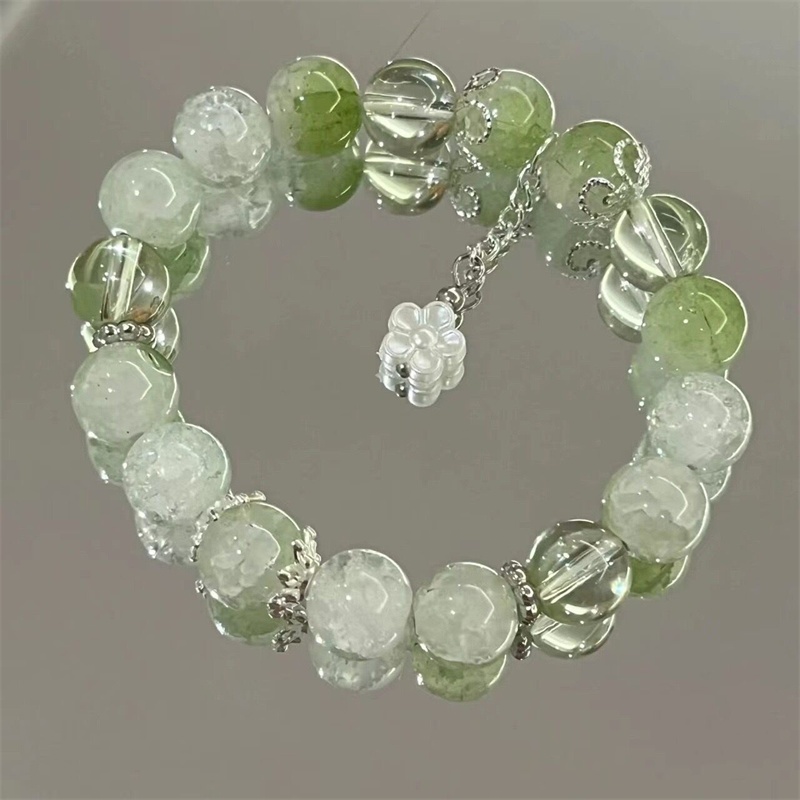 Yx Fresh Lemon Crush Bracelet Glass Seed Bead Fashion Pop
