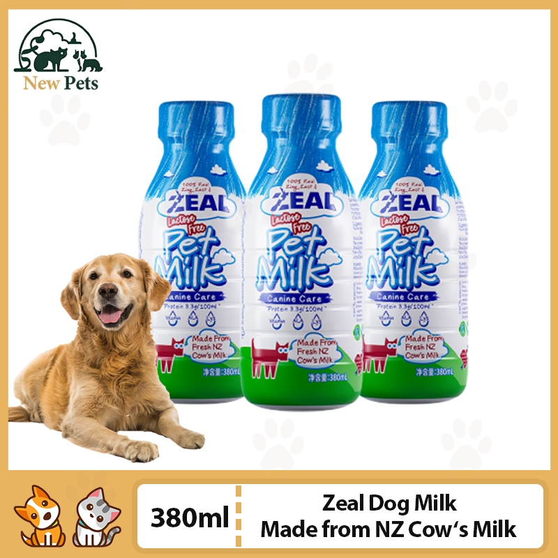 Zeal Pet Dog Milk Nutrition Lactose Free Mixed Food Dogs Snack Growth and Development Puppy Milk 380