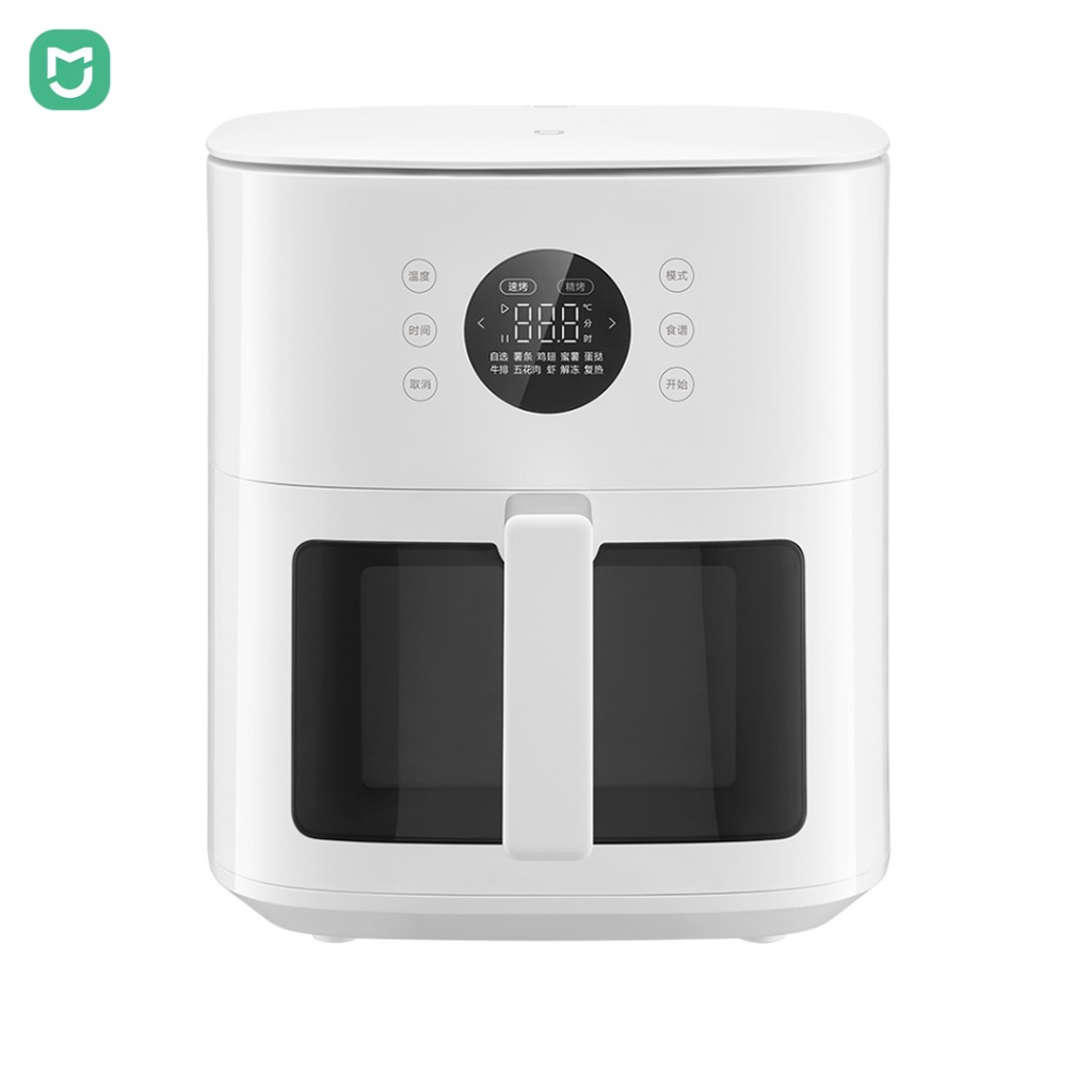 Mijia S1 Air Fryer 6L ความจุสูง 40°ซี ถึง 210°คปรับอุณหภูมิไกลอินฟราเรดคลื่นแสงอบอาหารความร้อนที่มีประสิทธิภาพ
