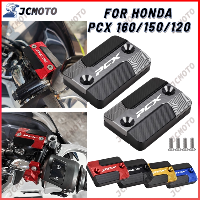 Pcx อุปกรณ์เสริมรถจักรยานยนต์ CNC เบรคหน้าอ่างเก็บน้ําฝาครอบถังน้ํามันถ้วยสําหรับ HONDA PCX 160 150 125 pcx160 PCX150 PCX125