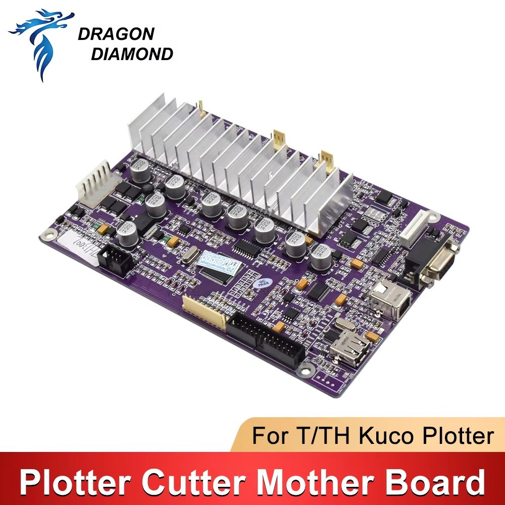 Dragon DIAMOND KUCO/Teneth ตัด Custom Plotter MainBoard สําหรับ T/TH series Vinyle เครื่องตัด Connec