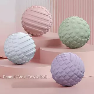 ลูกนวดซิลิโคนผ่อนคลายกล้ามเนื้อ Acupoint Grip บอลโยคะบอลฟิตเนสนวดบอล Fascia Ball ผลิตภัณฑ์ดูแลสุขภาพลูกเพื่อสุขภาพคลายความเครียดยิมบอลสำหรับมือเท้ากลับ