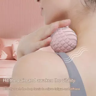 ลูกนวดซิลิโคนผ่อนคลายกล้ามเนื้อ Acupoint Grip บอลโยคะบอลฟิตเนสนวดบอล Fascia Ball ผลิตภัณฑ์ดูแลสุขภาพลูกเพื่อสุขภาพคลายความเครียดยิมบอลสำหรับมือเท้ากลับ